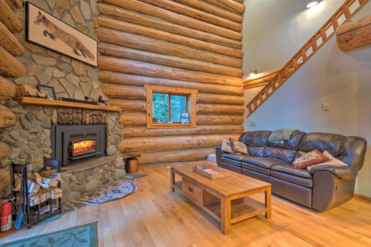 Riverfront Gold Bar Log Cabin Near Stevens Pass! Kültér fotó