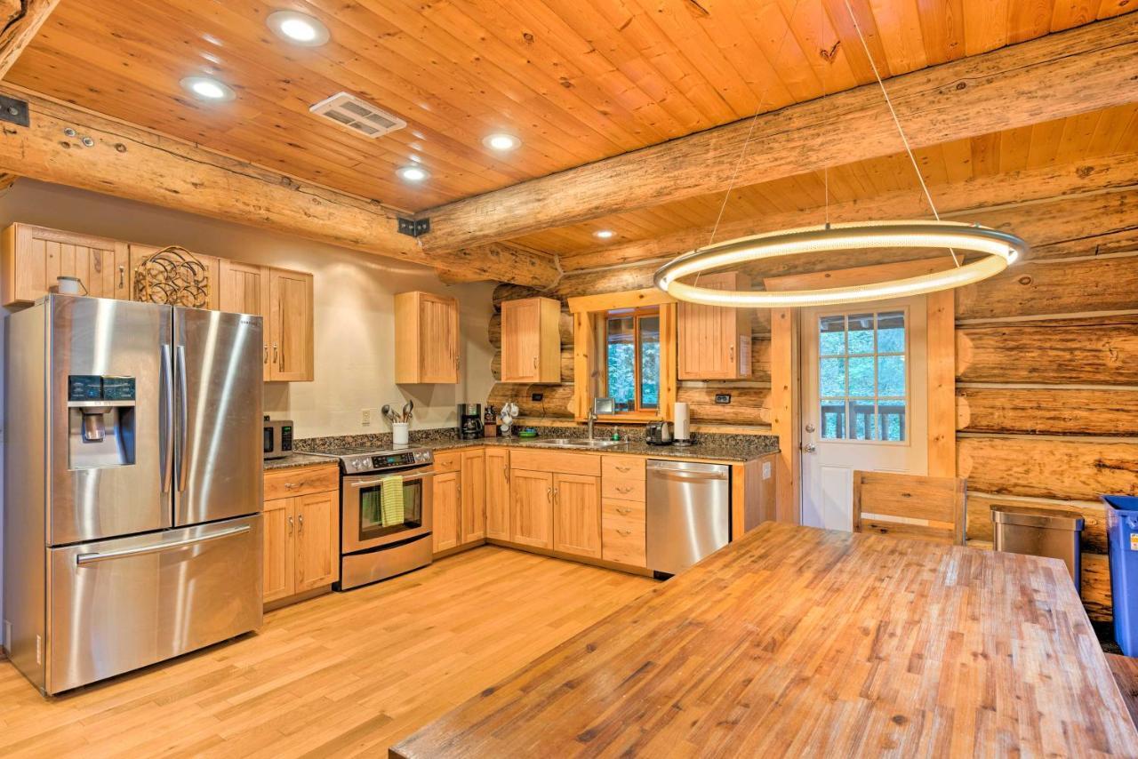 Riverfront Gold Bar Log Cabin Near Stevens Pass! Kültér fotó