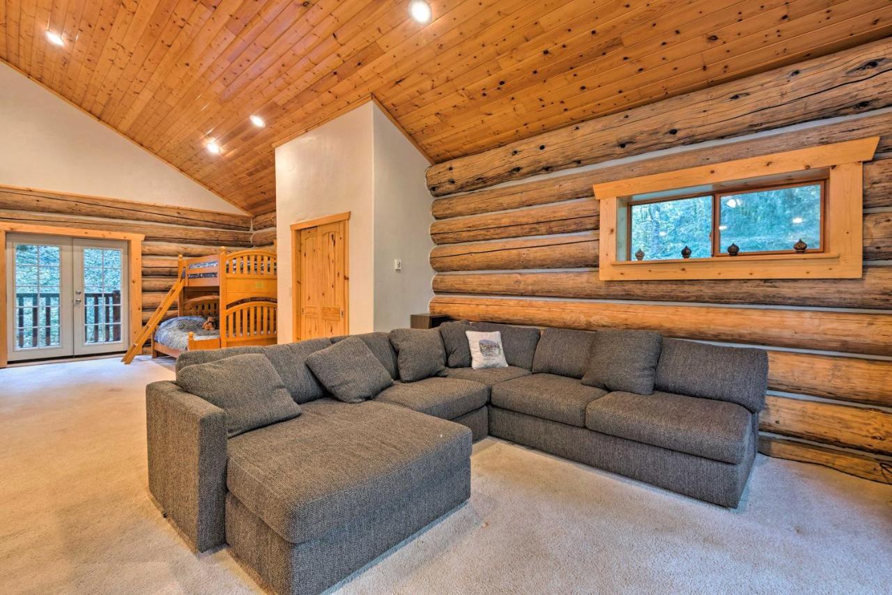 Riverfront Gold Bar Log Cabin Near Stevens Pass! Kültér fotó